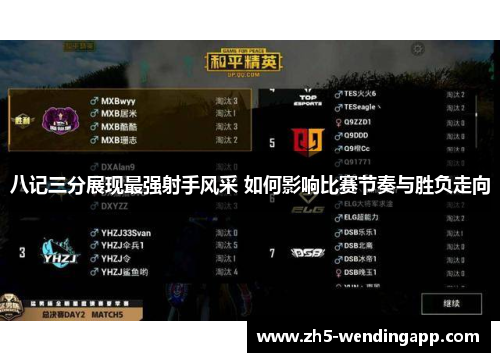 八记三分展现最强射手风采 如何影响比赛节奏与胜负走向